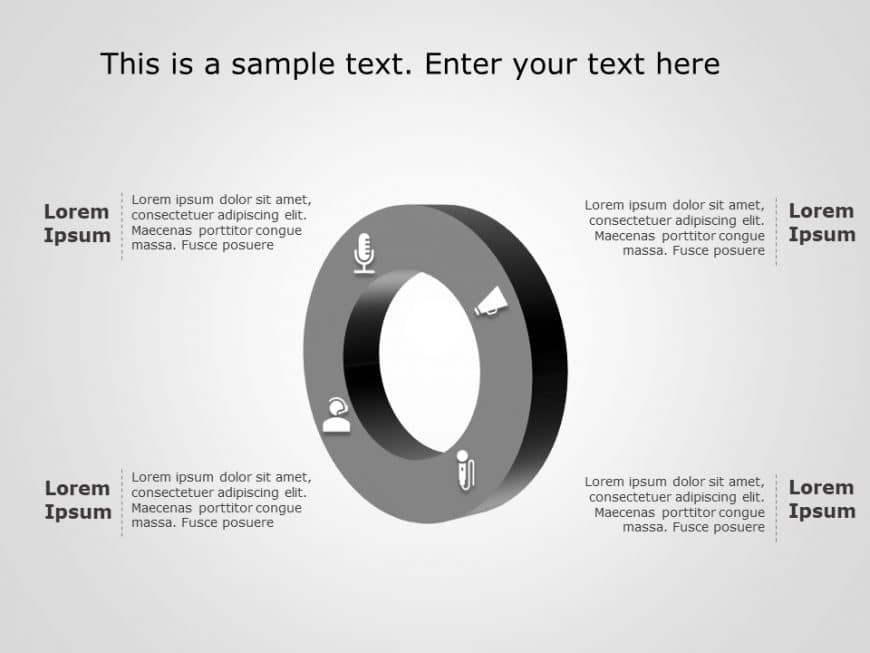 Circular Flow Chart PowerPoint Template