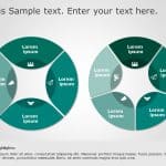 Circular Product Comparison PowerPoint Template & Google Slides Theme