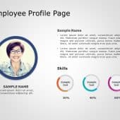 Employee Profile 7 PowerPoint Template