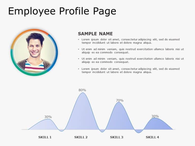 Employee Skills Profile PowerPoint Template & Google Slides Theme