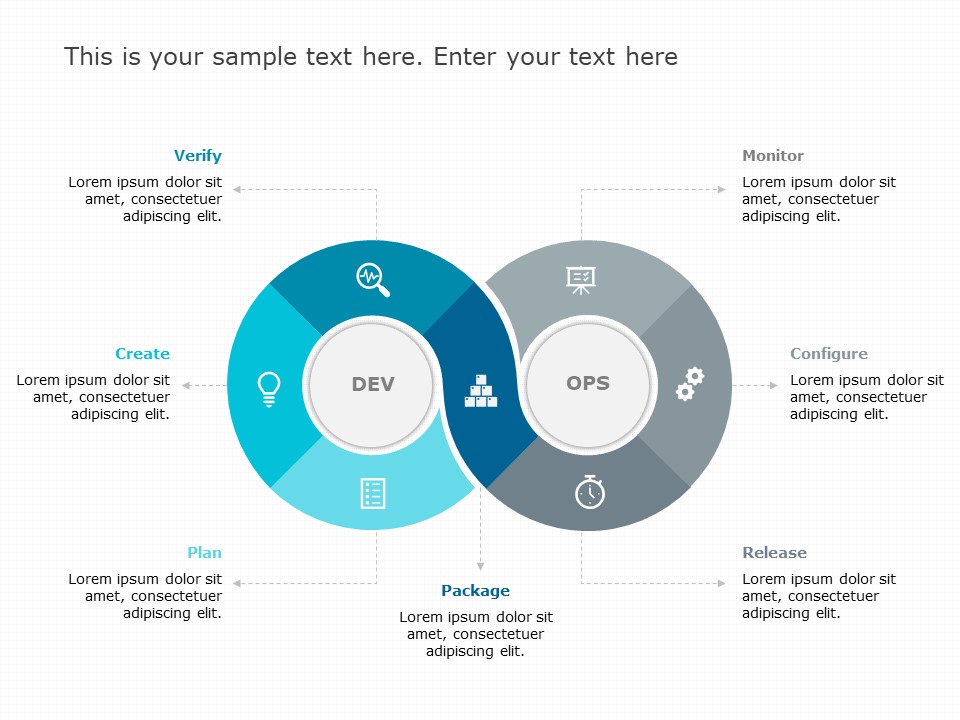 Infinity Business Process PowerPoint Template