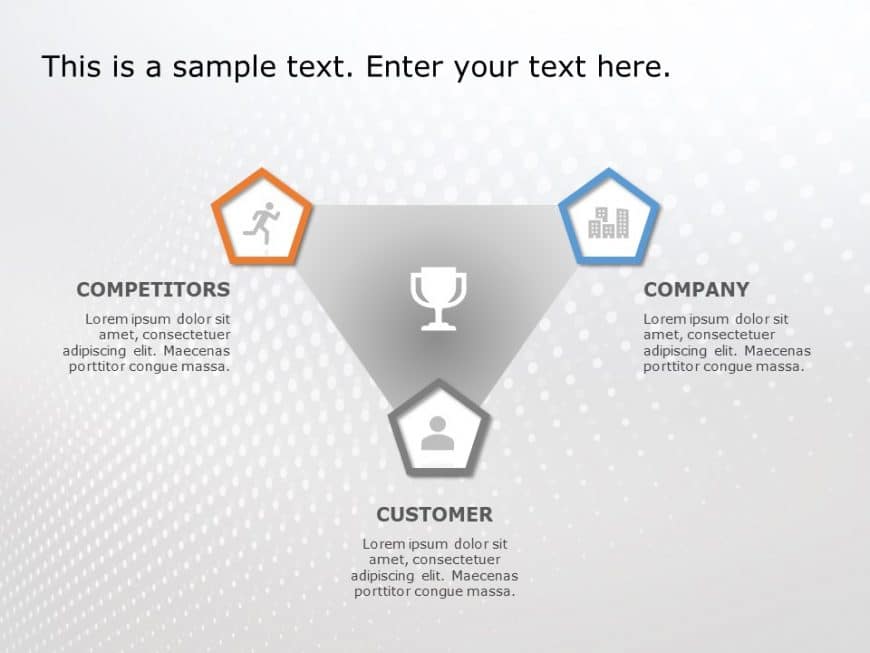 3 C’s Of Marketing PowerPoint Template