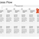 Process Flow 2 PowerPoint Template & Google Slides Theme