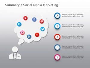 Social Media Marketing PowerPoint Template 5
