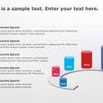 Social Media Market Share 3 PowerPoint Template & Google Slides Theme