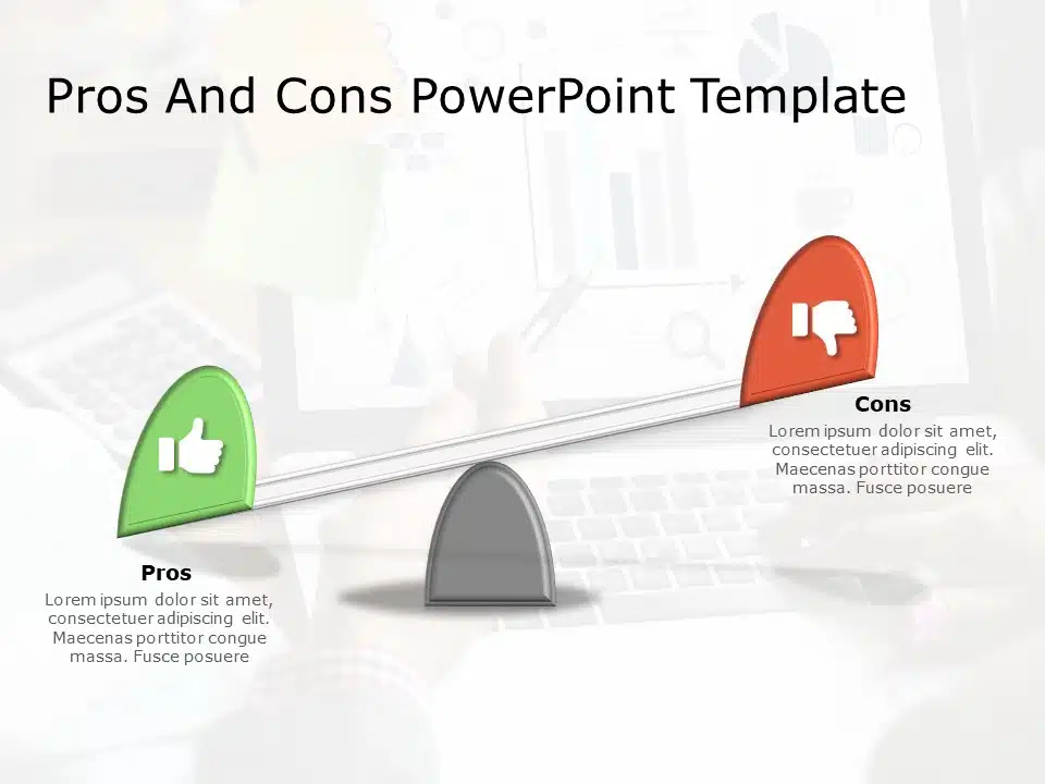 Pros And Cons 11 PowerPoint Template & Google Slides Theme