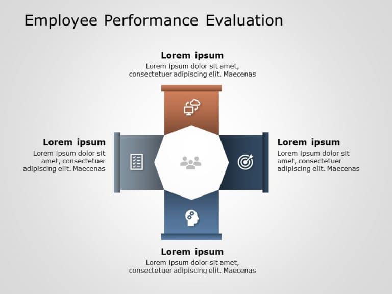 Employee Performance Evaluation 1 PowerPoint Template & Google Slides Theme