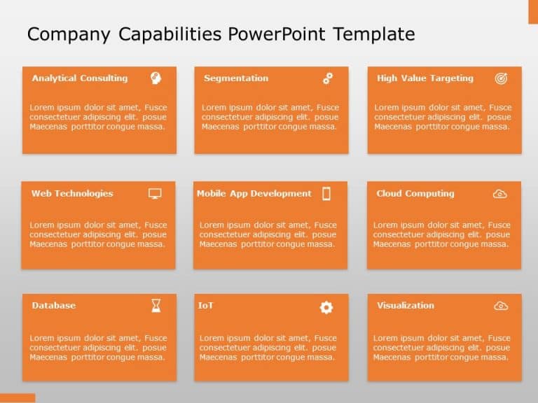 Company Capabilities 2 PowerPoint Template
