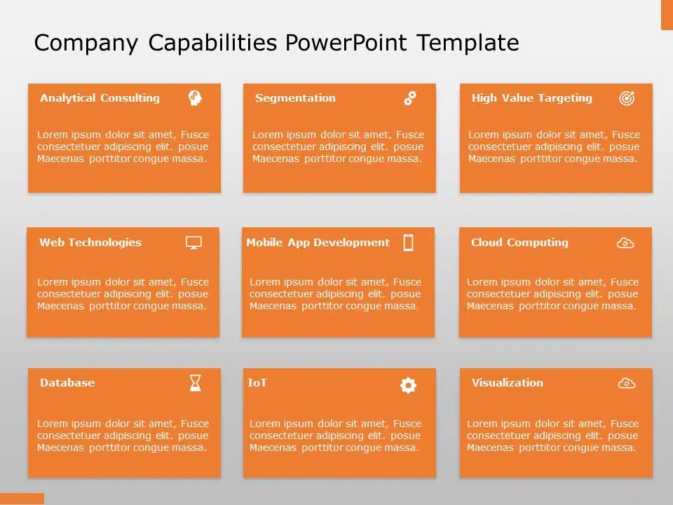 Company Capabilities 2 PowerPoint Template & Google Slides Theme