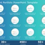 Client Portfolio PowerPoint Template & Google Slides Theme