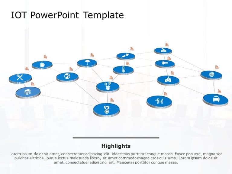 IOT PowerPoint Template & Google Slides Theme
