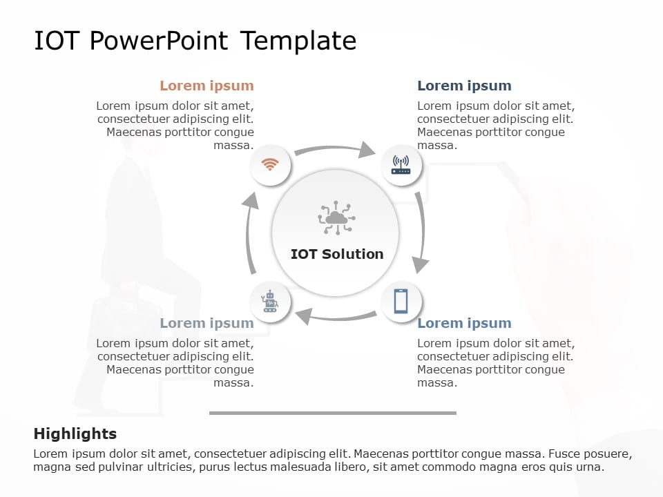 IOT 1 PowerPoint Template & Google Slides Theme