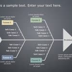 Fishbone Diagram PowerPoint Template & Google Slides Theme
