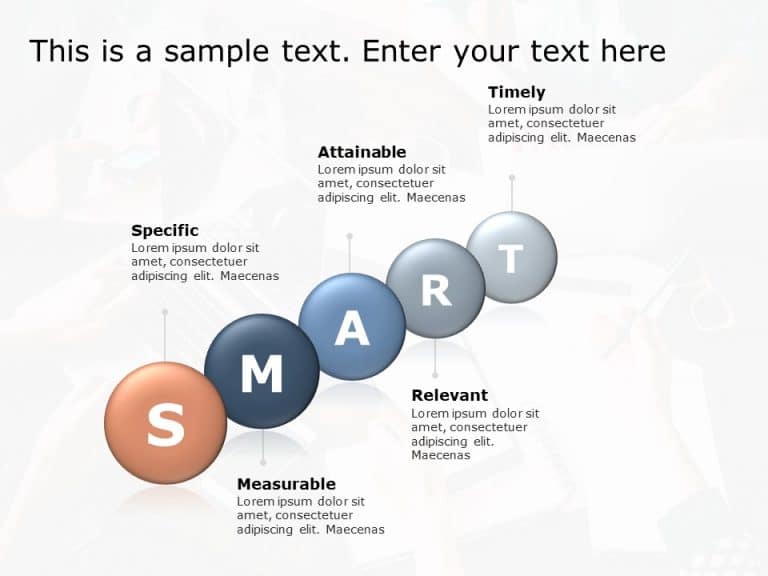 Free Smart Goal 2 PowerPoint Template & Google Slides Theme