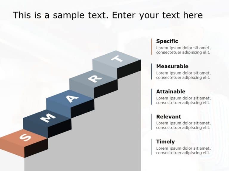 Smart Goal 4 PowerPoint Template & Google Slides Theme