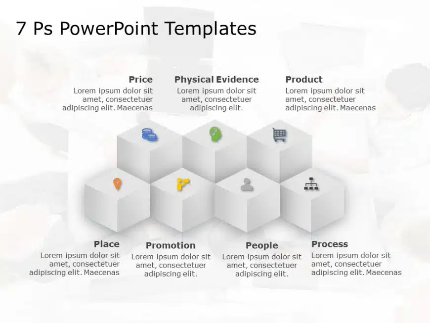 7 P Marketing Mix PowerPoint Template 5