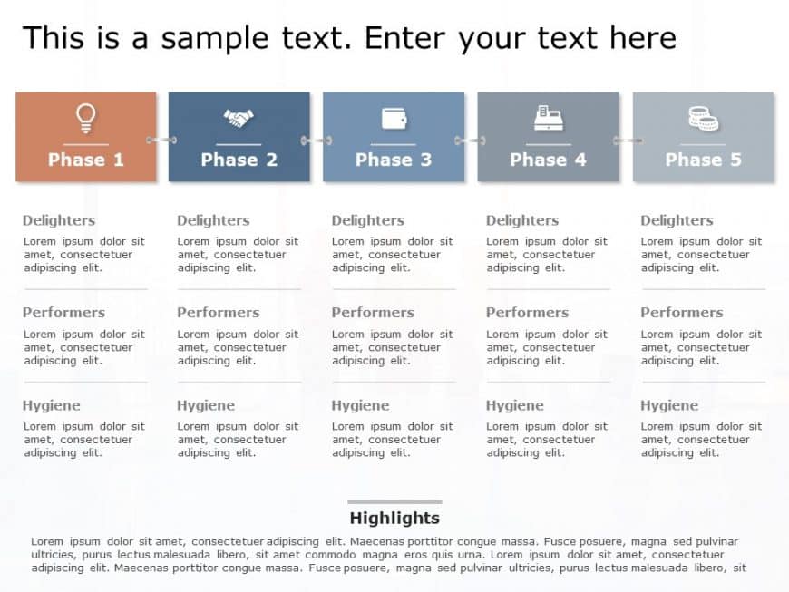 Product RoadMap 9 PowerPoint Template