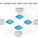 4 Steps Process Flow 1 PowerPoint Template & Google Slides Theme