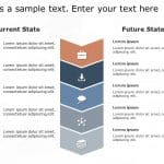Current State Future State Chevron PowerPoint Template