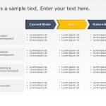 Current State vs Future State Table 1 PowerPoint Template & Google Slides Theme