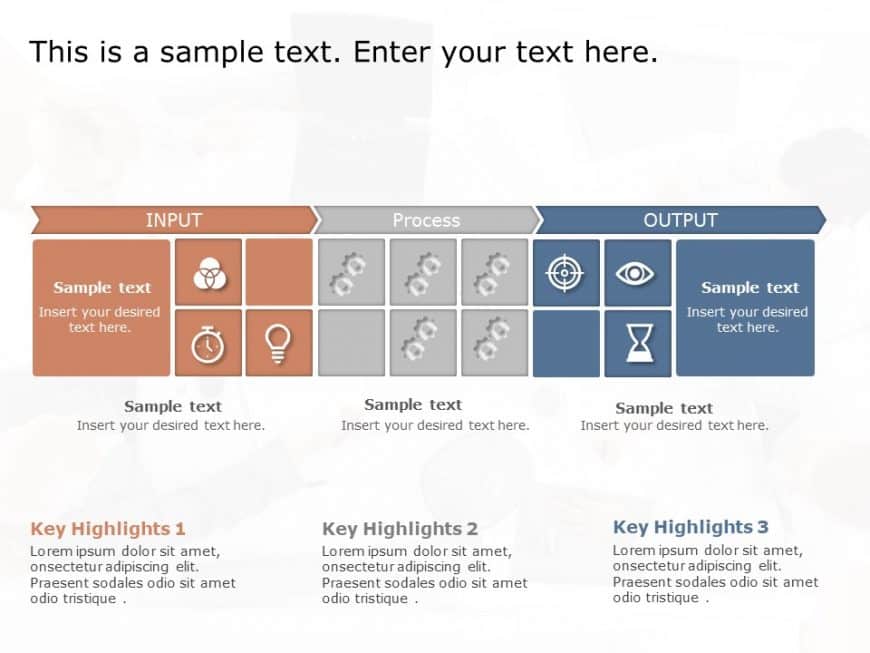 Input Output 2 PowerPoint Template