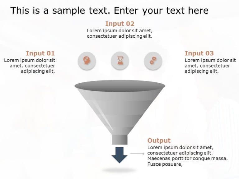 Outcomes PowerPoint Template & Google Slides Theme