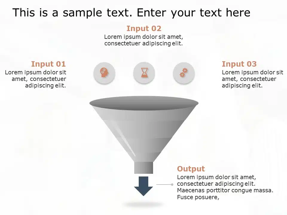 Outcomes PowerPoint Template & Google Slides Theme