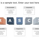 Roles and Responsibilities RASCI Detailed PowerPoint Template & Google Slides Theme