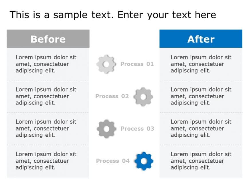 Before After Powerpoint Template Slideuplift 8376