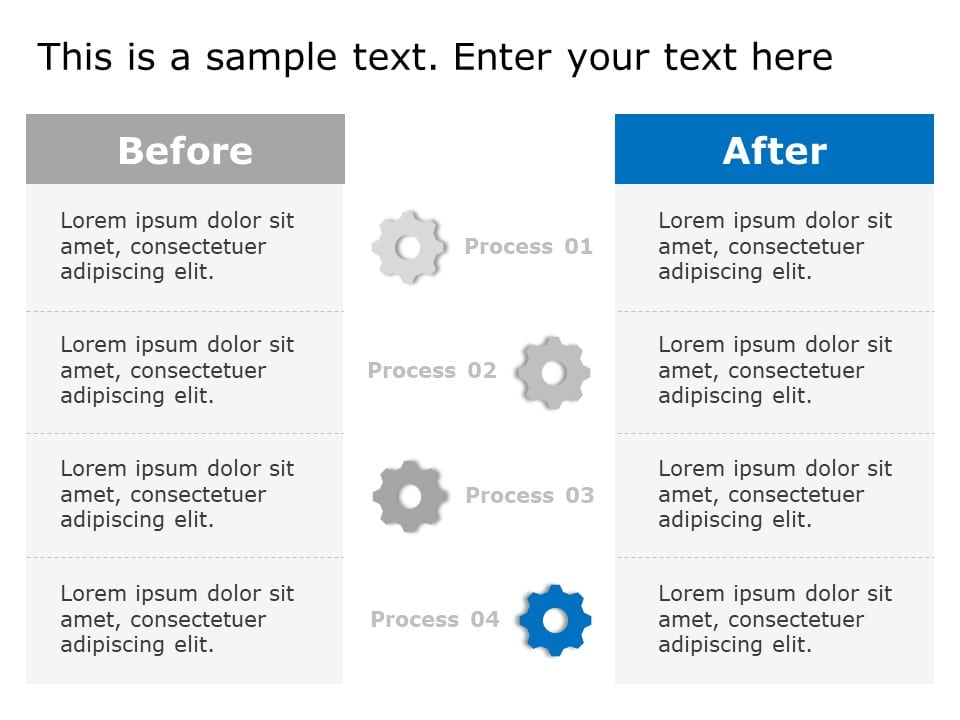 Before And After Powerpoint Presentation