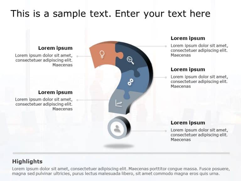 Question Problem PowerPoint Template & Google Slides Theme