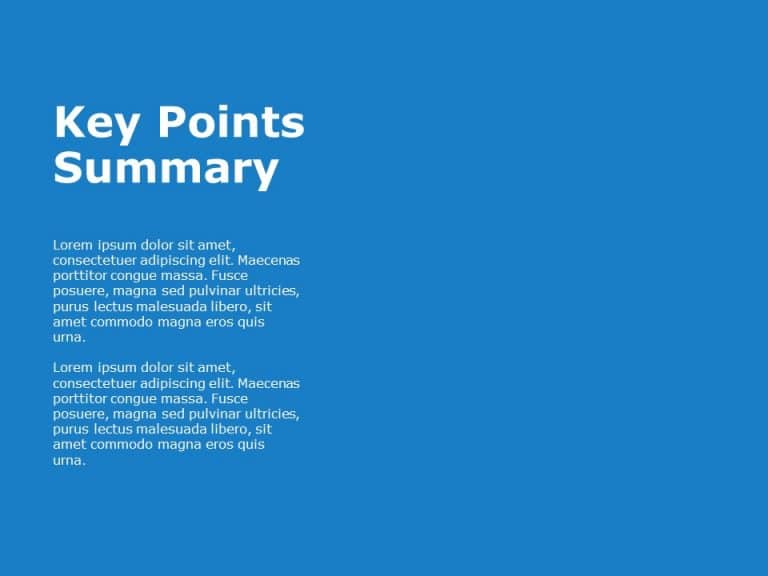 Corporate Blue Theme PowerPoint Template & Google Slides Theme 9