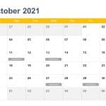 Calendar 2021 Year PowerPoint Template & Google Slides Theme 9