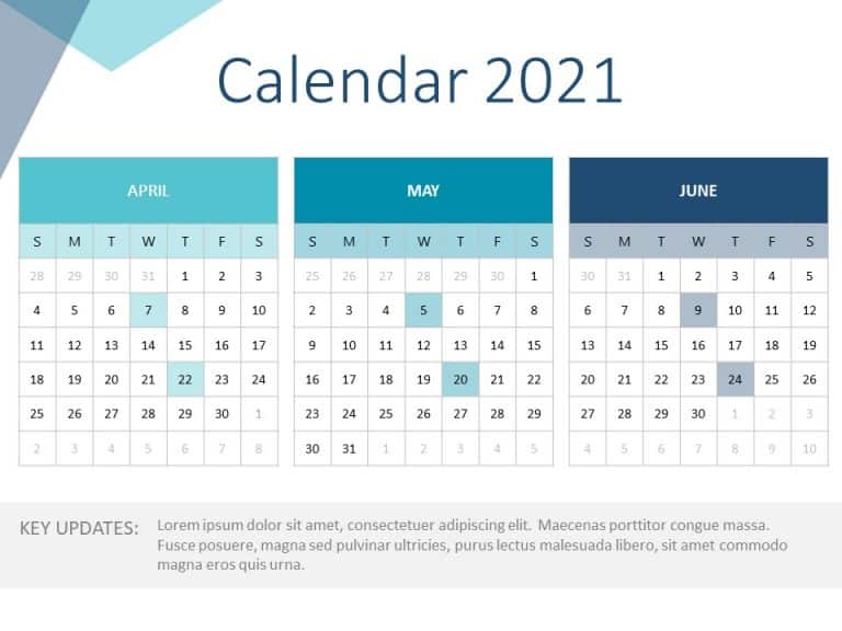 how to make a 2021 calendar in powerpoint