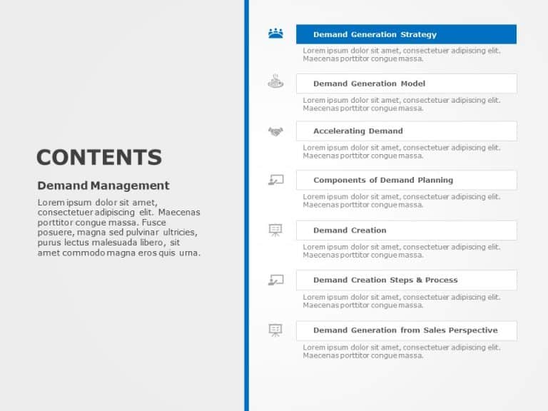 Demand Planning Presentation PowerPoint Template & Google Slides Theme 1