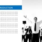 Corporate Blue Theme PowerPoint Template & Google Slides Theme 3