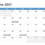 Calendar 2021 Year PowerPoint Template & Google Slides Theme 5