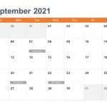 Calendar 2021 Year PowerPoint Template & Google Slides Theme 8