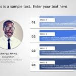 Employee Profile 3 PowerPoint Template & Google Slides Theme