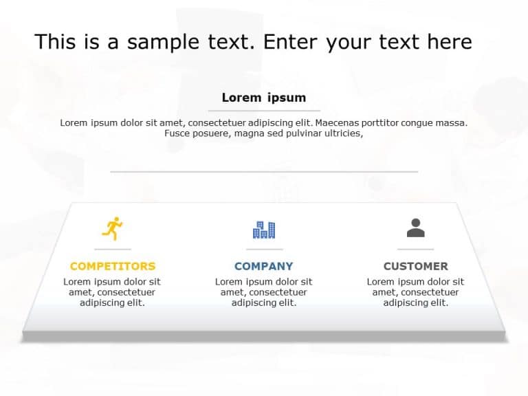 3Cs Marketing 6 PowerPoint Template & Google Slides Theme