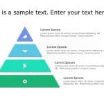 Free Pyramid Shape PowerPoint template 3