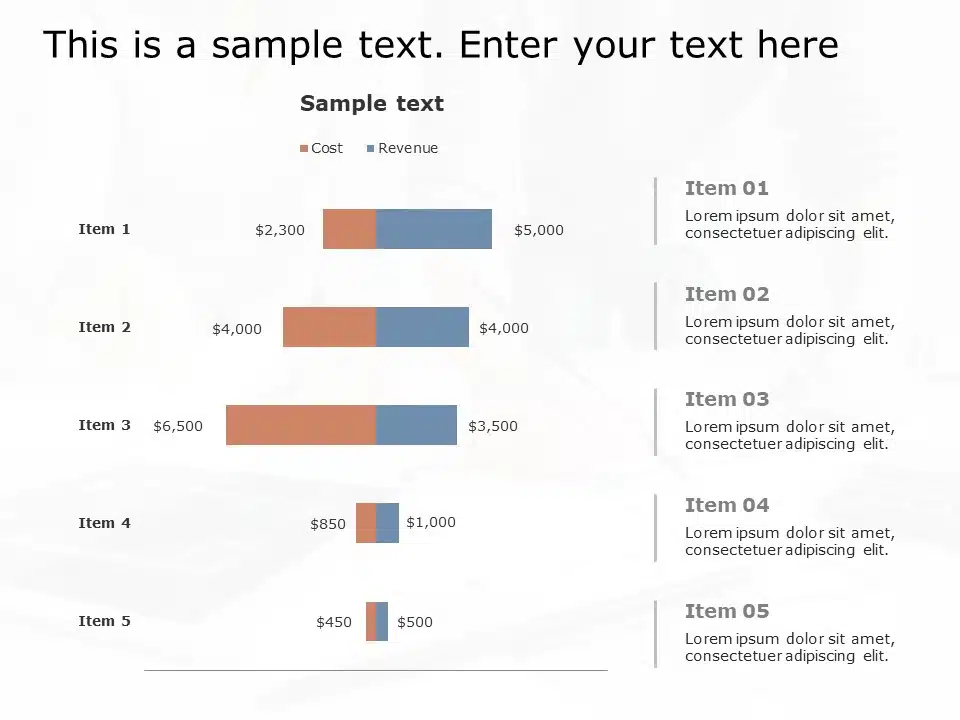 Performance graph 2 PowerPoint Template & Google Slides Theme