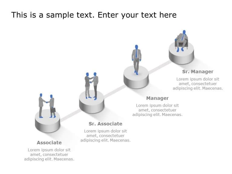 Employee career growth 2 PowerPoint Template & Google Slides Theme