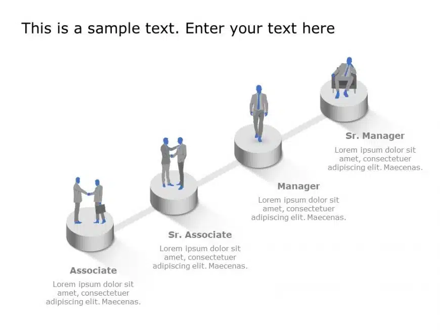 Employee career growth 2 PowerPoint Template