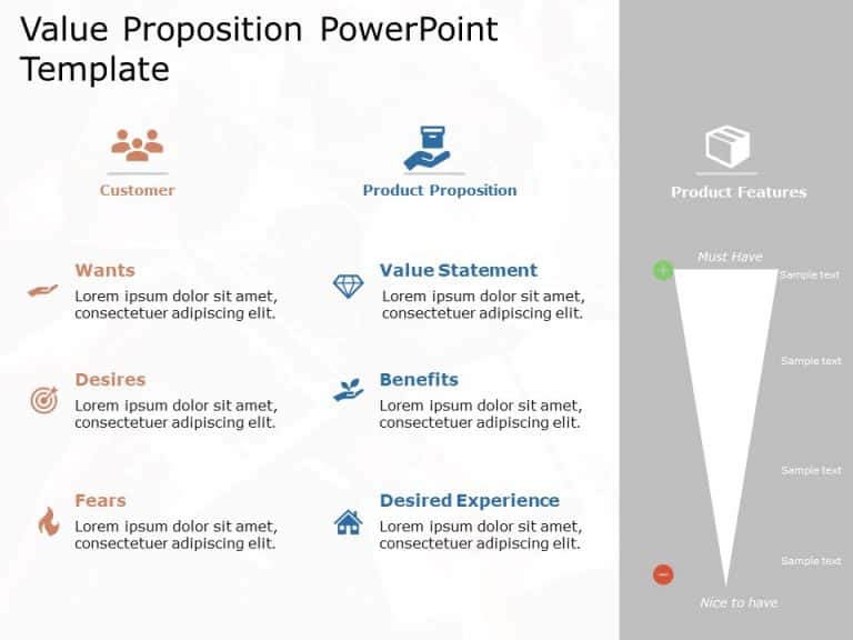 Value Proposition 4 PowerPoint Template & Google Slides Theme