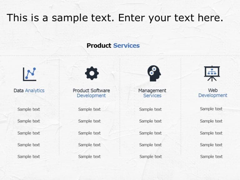 Product Services PowerPoint Template & Google Slides Theme
