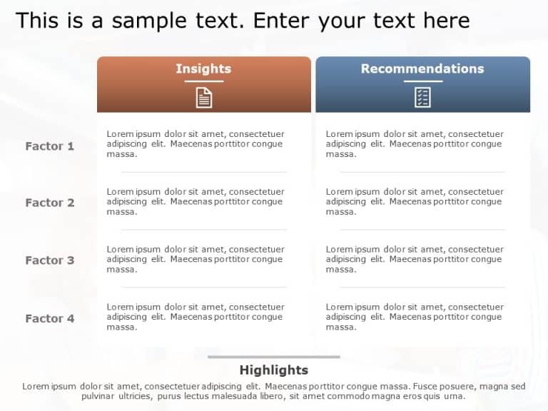 Recommendation PowerPoint Template & Google Slides Theme