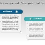 Problem & Solution 8 Powerpoint Template 