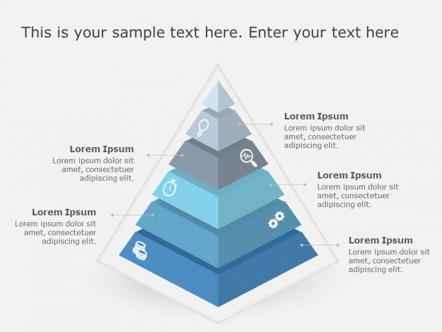 Pyramid Strategic Initiatives PowerPoint Template 1