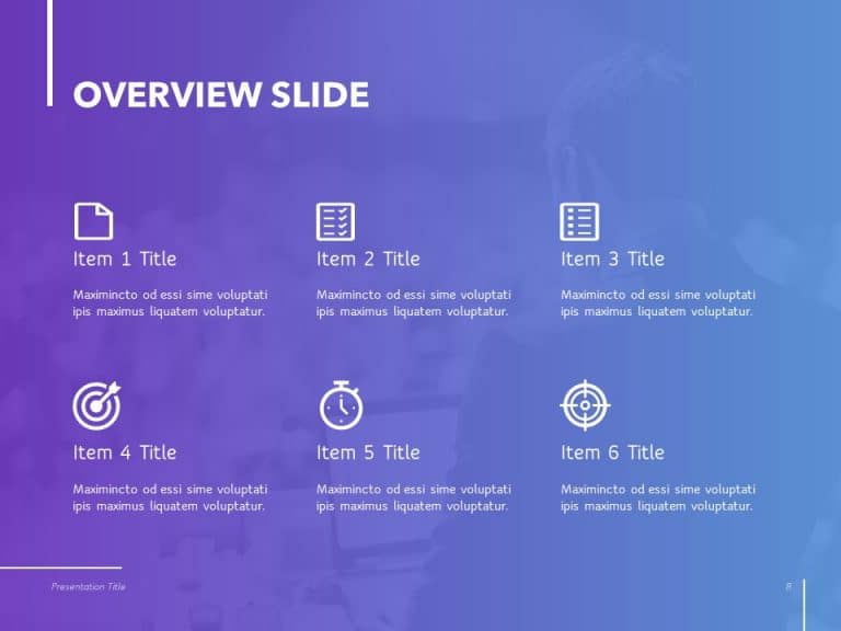 Gradient Corporate Theme PowerPoint Template & Google Slides Theme 7